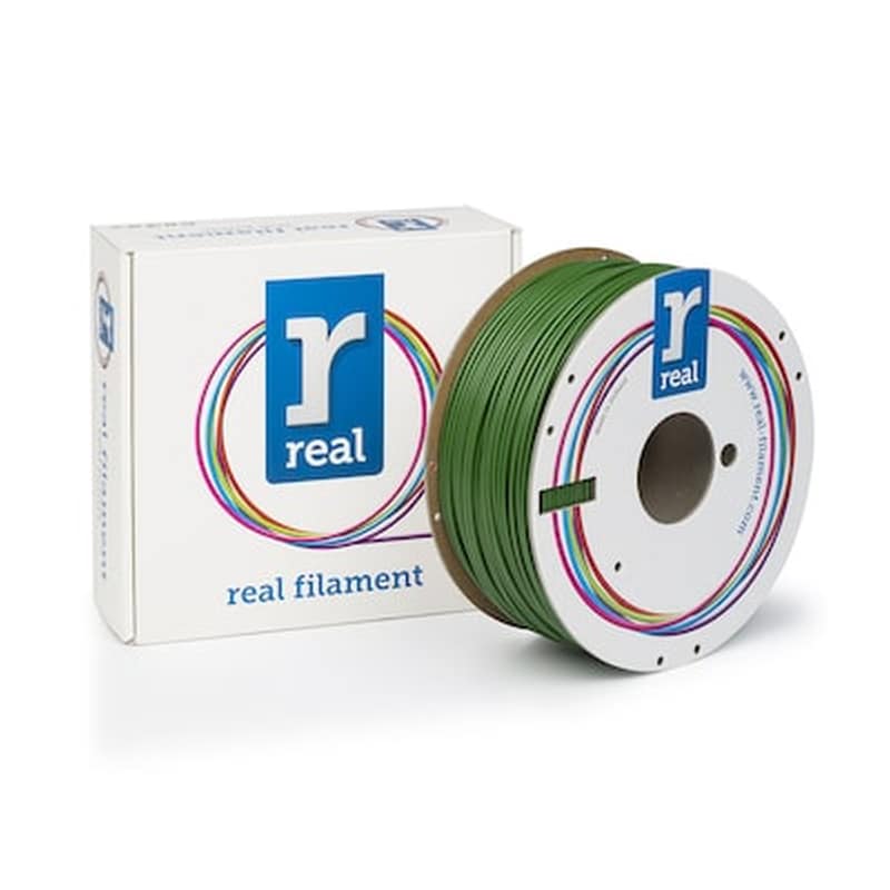Real Abs 3d Printer Filament - Green - Spool Of 1kg - 2.85mm (refabsgreen1000mm3)