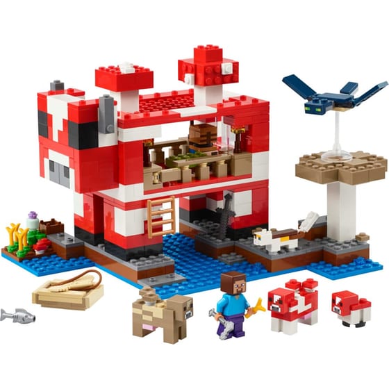 LEGO® Minecraft The Mooshroom House (21270) image 1
