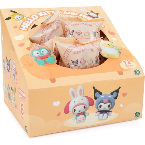 Φιγούρα Hello Kitty Cross Dressing 4cm 6 Σχέδια 1 Τμχ - Τυχαία Επιλογή Σχεδίου (HKT46000) image 2