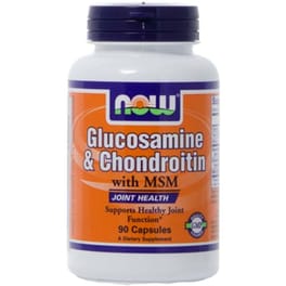 Ειδικό Συμπλήρωμα Διατροφής Now Glucosamine Chondroitin With Msm - 90 κάψουλες