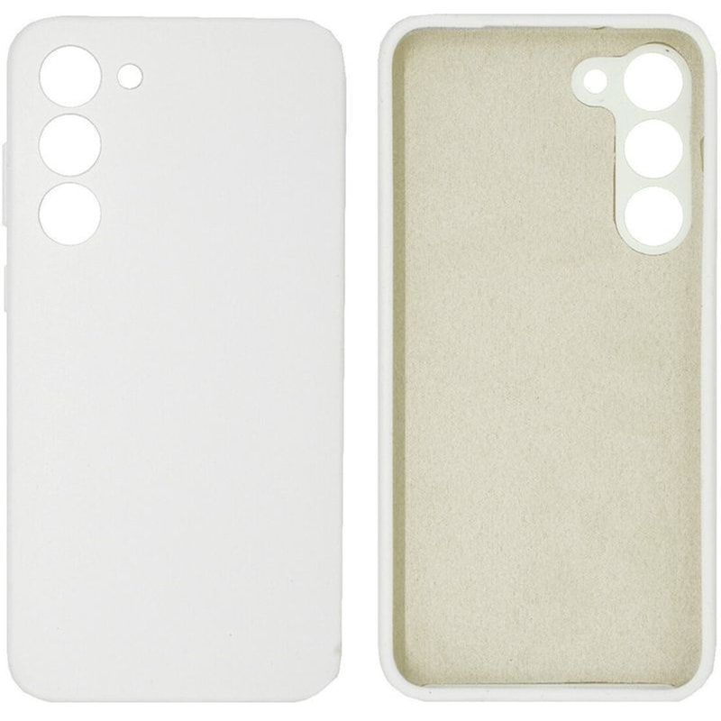 Θήκη Samsung Galaxy S23+ 5G - Ancus Silicon Liquid - Σκούρο Λευκό