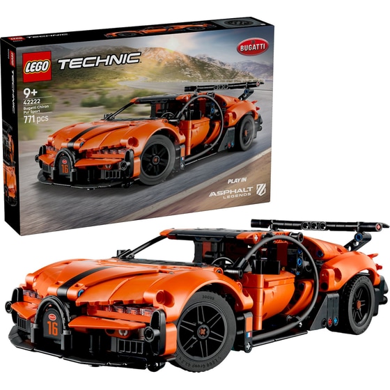 LEGO® Technic Bugatti Chiron Pur Sport Hypercar (42222) image 2