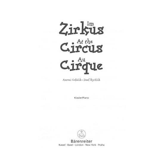 Cofalik - At The Circus For Violin And Piano image 2