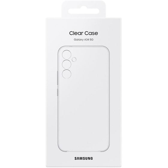 Θήκη Samsung Galaxy A34 5G - Samsung Clear Cover - Transparent image 4