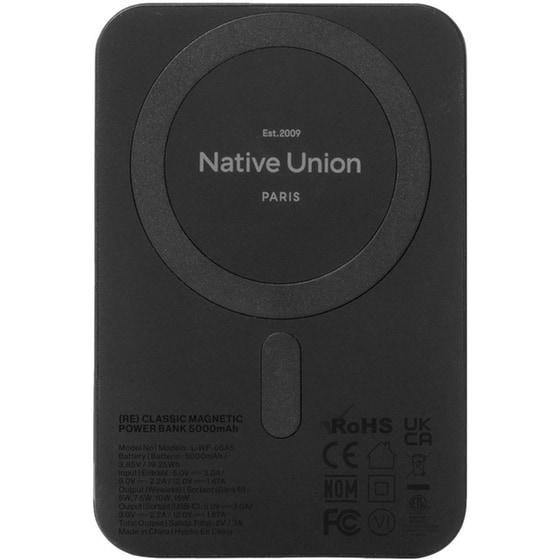 Powerbank Native Union Magnetic (Re)Classic Power Bank 5.000mAh - Slate Green image 2