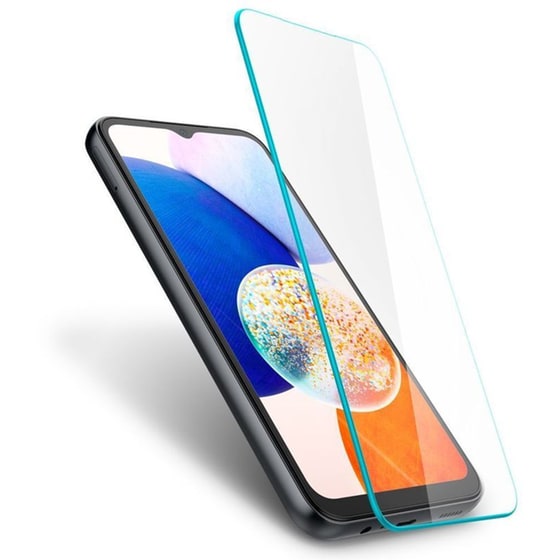 Προστατευτικό οθόνης Samsung Galaxy A15/ Galaxy A25 - Spigen Glas.tr Slim Tempered Glass 0.2mm  - Διάφανο (2τμχ) image 2