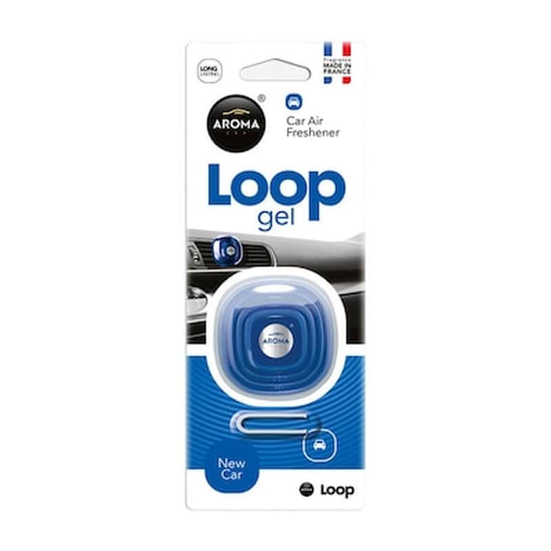 AROMA Άρωμα Αεραγωγού Loop Gel New Car Αrομα 9gr