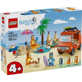 LEGO® Bluey: Bluey's Beach & Family Car Trip (11202)