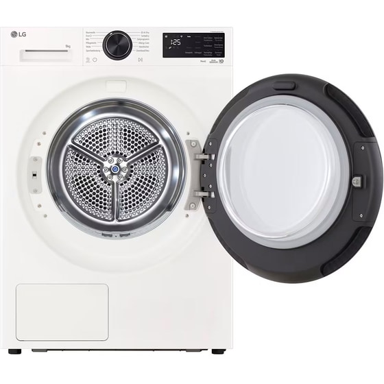 LG RHX5009TWB WH 9 kg με Αντλία Θερμότητας Λευκό Στεγνωτήριο Ρούχων image 2