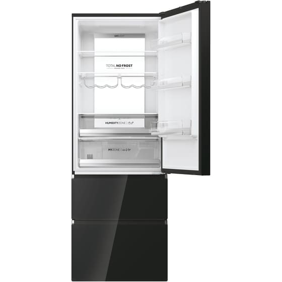 HAIER HTW7720DNGB Total No Frost 483 Lt Μαύρο Ψυγειοκαταψύκτης image 4
