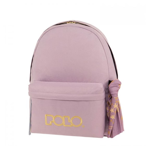 Τσάντα Πλάτης Polo Original Λιλά/Χρυσό 2024 image 0