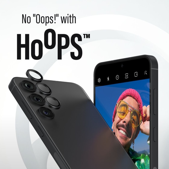 Προστατευτικό κάμερων Samsung Galaxy S24 - PanzerGlass Hoops Black Anti-Scratch image 4