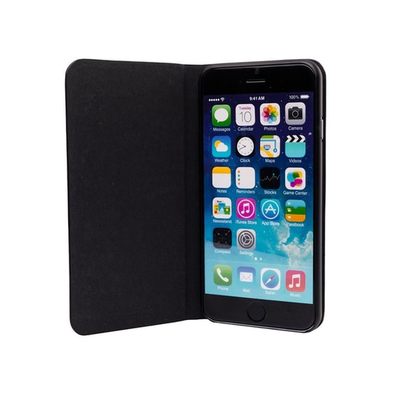 Θήκη iPhone 6/6S - Ozaki O!coat 0.3 Folio OC558BK Μαύρο image 1