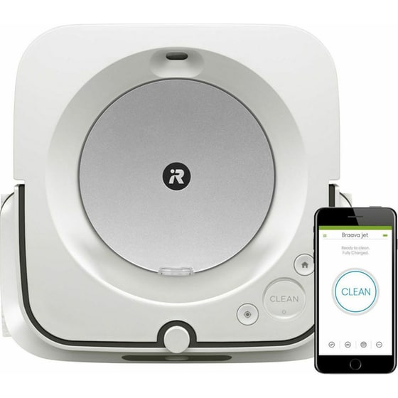 I-ROBOT BRAAVA JET M6 για Σφουγγάρισμα με Χαρτογράφηση Λευκό Σκούπα Ρομπότ image 2