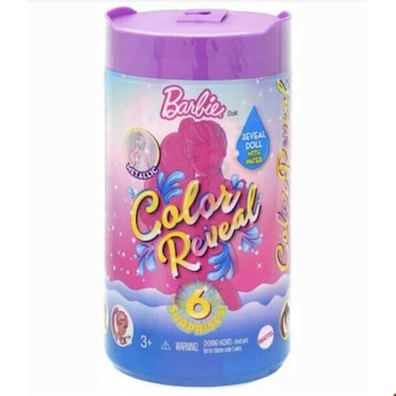 Mattel Barbie Color Reveal Chelsea Shimmer Series (gtt23)