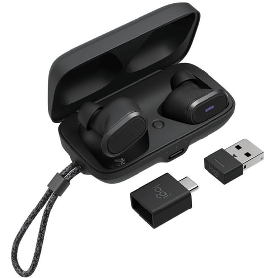 Ακουστικά Bluetooth Logitech Zone True Wireless - Γκρί image 0