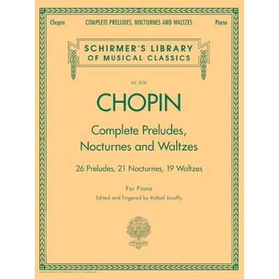 Complete Preludes, Nocturnes & Waltzes image 0