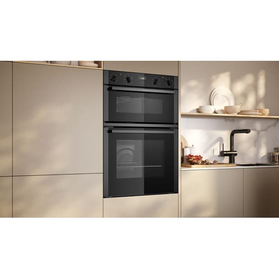 NEFF U1ACE2AG3B 71 Lt / 34 Lt Graphite Grey Εντοιχιζόμενος Φούρνος Άνω Πάγκου image 3