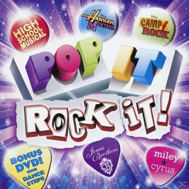 Pop It Rock It (Disney) CD Dvd