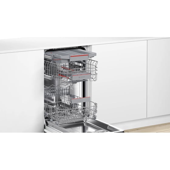BOSCH SPI4HMS49E για 10 Σερβίτσια με WiFi Εντοιχιζόμενο Πλυντήριο Πιάτων Inox image 6
