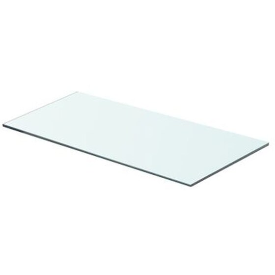 Ράφια Τοίχου VidaXL Πάνελ από Γυαλί 60x25 cm 2 Tμχ - Διάφανο image 1