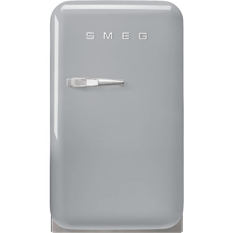 SMEG FAB5RSV5 34 Lt Ασημί Ψυγείο Mini Bar