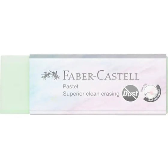 Γόμα Faber Castell Dust Free Παστέλ Μεγάλη (1 Τεμάχιο) image 3