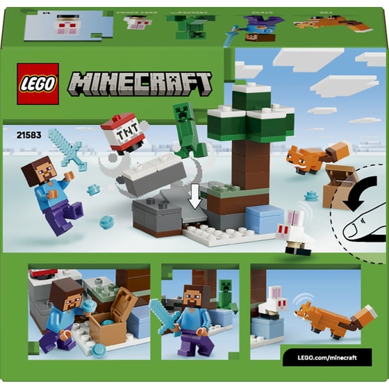 LEGO® Minecraft® Περιπέτεια του Στιβ στην Τάιγκα (21583) image 5