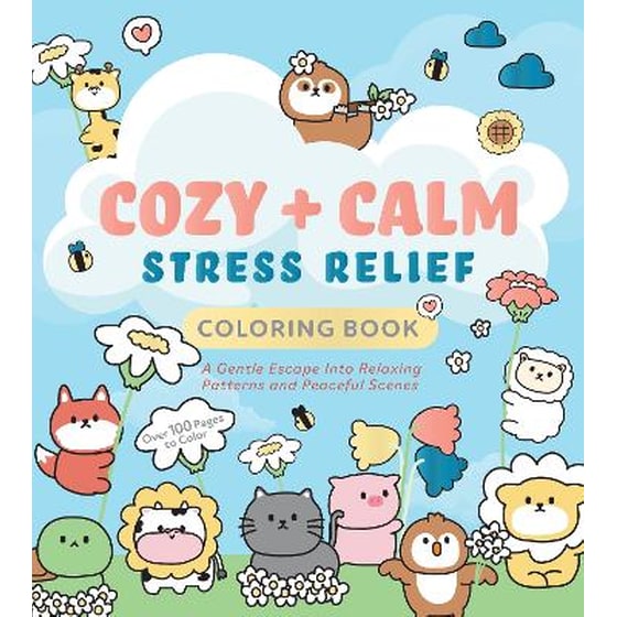 Cozy & Calm Stress Relief Coloring Book image 0