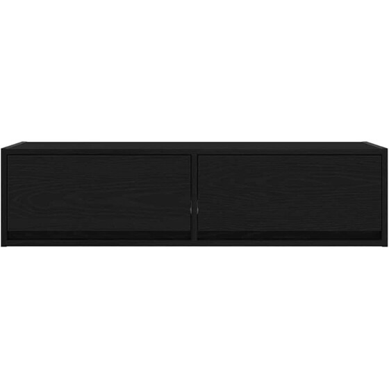 Έπιπλο Τηλεόρασης VidaXL 100 x 31 x 25,5 cm - Μαύρη Δρυς image 6