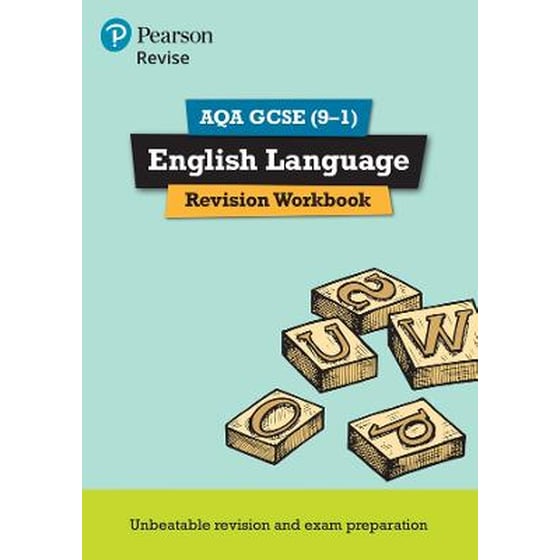 Pearson REVISE AQA GCSE English Language Revision Workbook - 2023 and 2024 exams image 0
