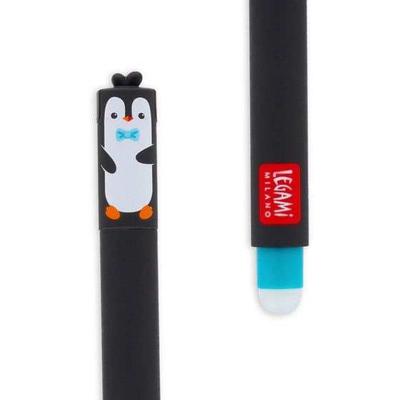 Στυλό Legami Gel Erasable Πιγκουίνος Τιρκουάζ image 1