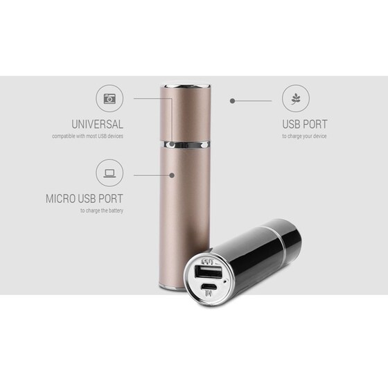 Powerbank Puro External Battery 2200 mAh Ασημί BB22C1SIL image 1