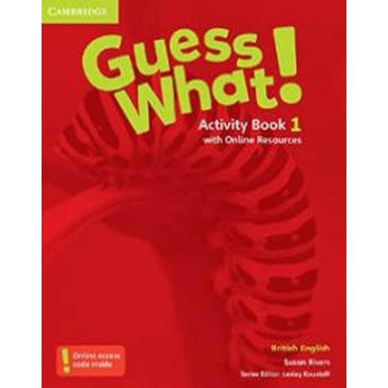 Guess What! Level 1 Activity Book with Online Resources British English image 0
