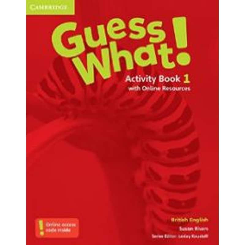 Guess What! Level 1 Activity Book with Online Resources British English