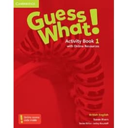 Guess What! Level 1 Activity Book with Online Resources British English