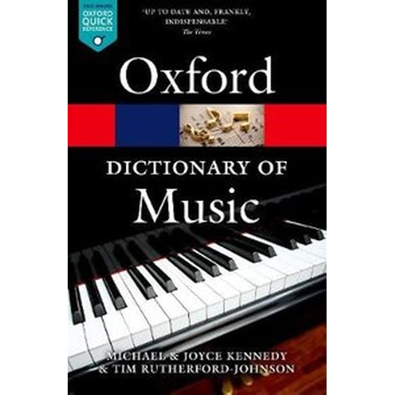 The Oxford Dictionary of Music 6/E image 0