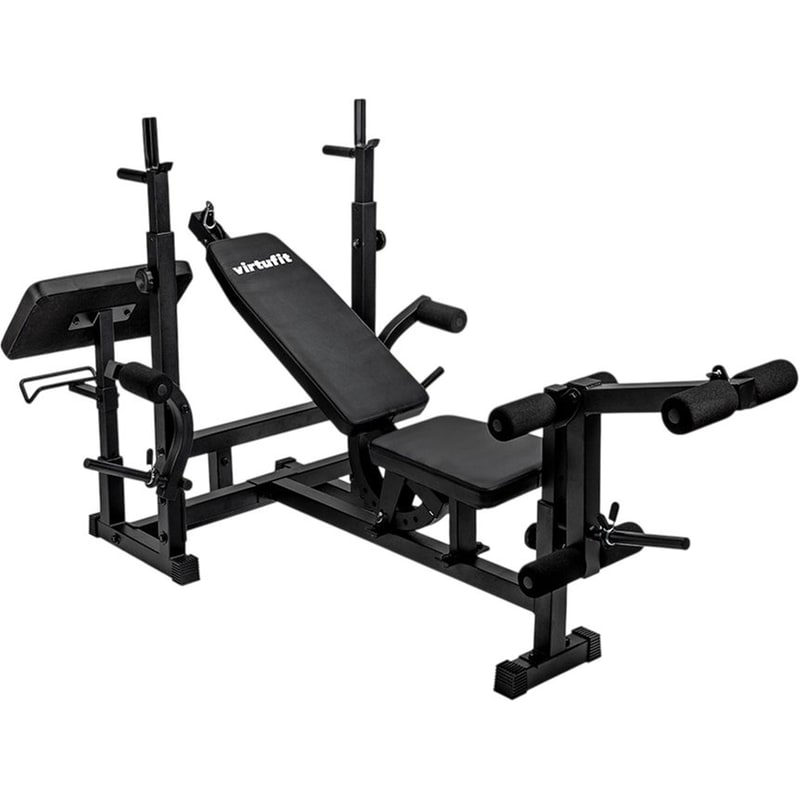 VIRTUFIT Πάγκος Γυμναστικής VIRTUFIT B02030 Ρυθμιζόμενος Μαύρος
