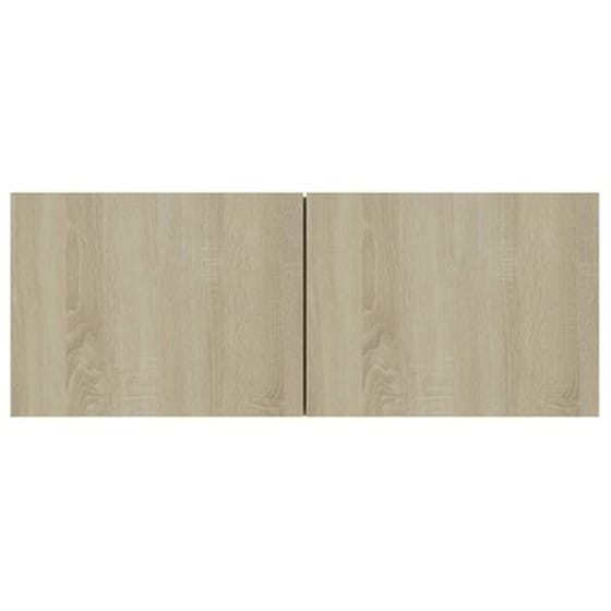 Έπιπλα Τηλεόρασης Vidaxl Μοριοσανίδα 3 Τμχ  80x30x30 cm - Sonoma Δρυς image 5