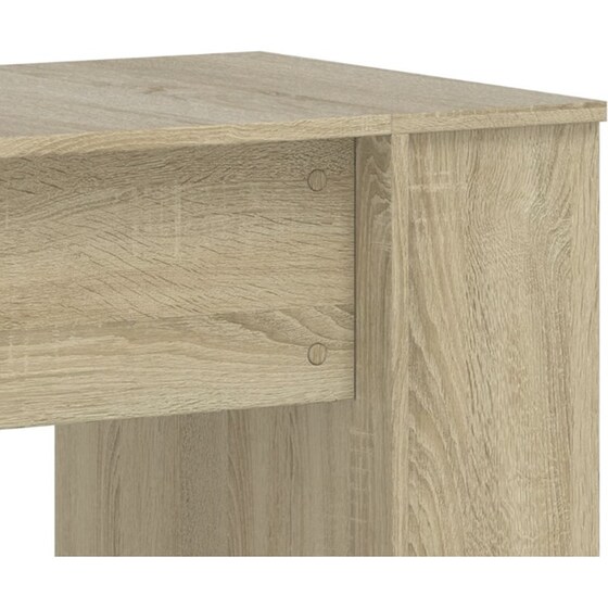 Γραφείο VidaXL από Επεξεργασμένο Ξύλο 140x50x75 cm - Sonoma Δρυς image 6