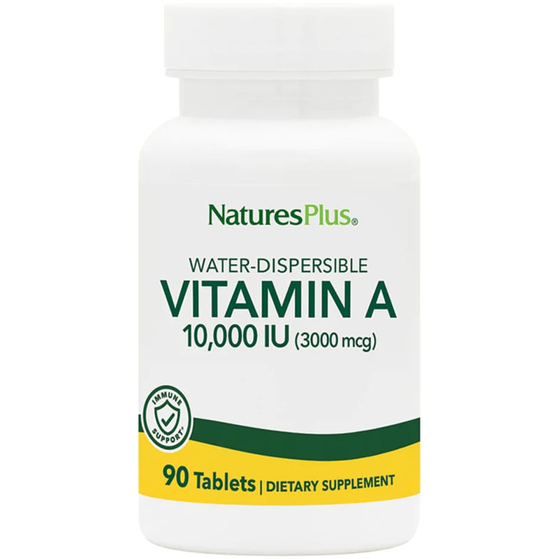 Natures Plus Vitamin A 10000IU - 90 ταμπλέτες