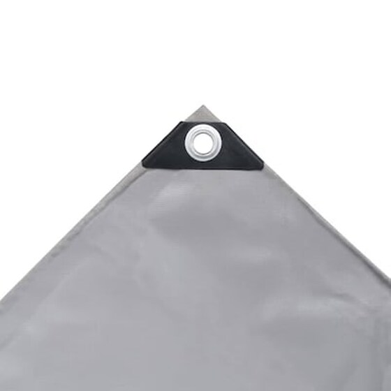 Vidaxl Μουσαμάς 650 Γρ./μ.² Γκρι 3 X 4 Μ. image 5