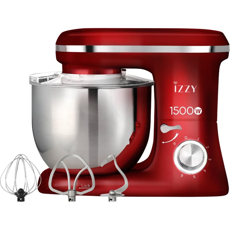 Κουζινομηχανή IZZY IZ-1500 1500 W 7 L Κόκκινη