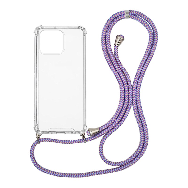 Θήκη Apple iPhone 13 Pro - Sonique Armor Clear - Rainbow Λιλά