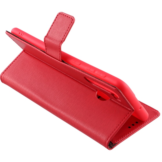 Θήκη Apple iPhone 12/iPhone 12 Pro - Volte-tel Allure Magnet Book Stand Clip - Red image 2
