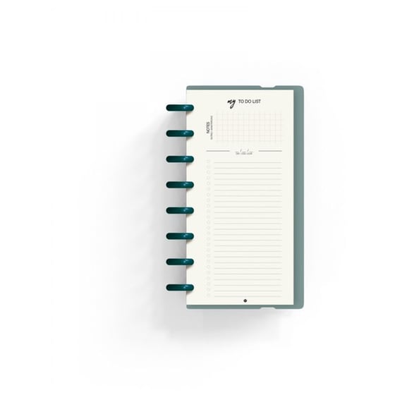 Σημειωματάριο Planner Carchivo Week & Checklist Τιρκουάζ image 2