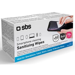 SBS Απολυμαντικά Μαντηλάκια Κινητού 50 τεμ.