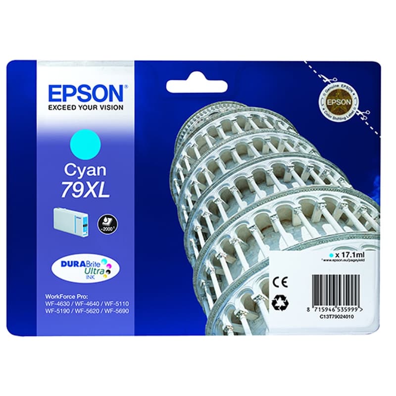 Epson 79XL Κυανό Μελάνι Εκτυπωτή C13T79024010 EPSON