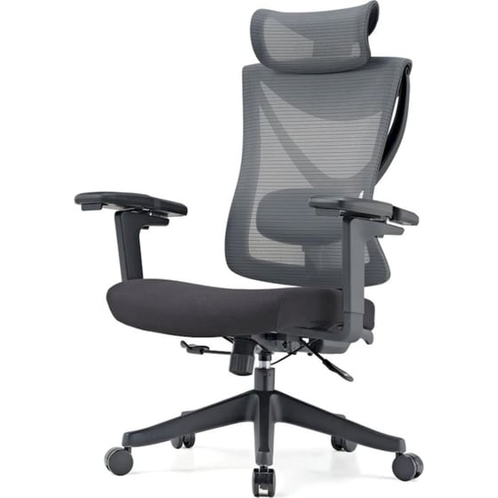 Καρέκλα Γραφείου Εργονομική Eureka Ergonomic ERK-OC05-B από Ύφασμα Mesh - Μαύρη image 1
