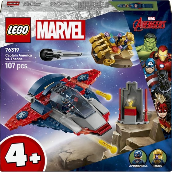 LEGO® Marvel Captain America vs. Thanos (76319) image 0